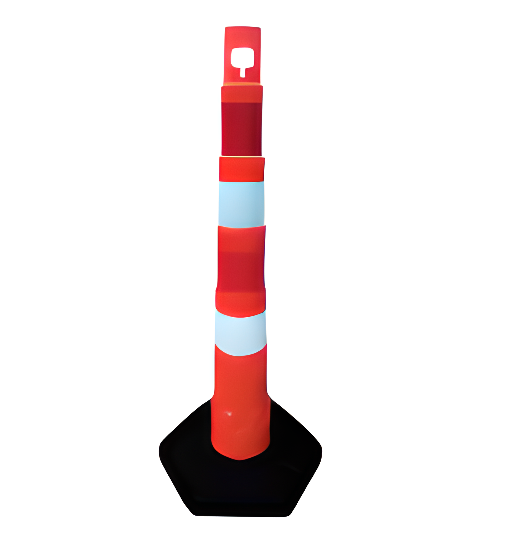 POTEAU DE BALISAGE CONIQUE